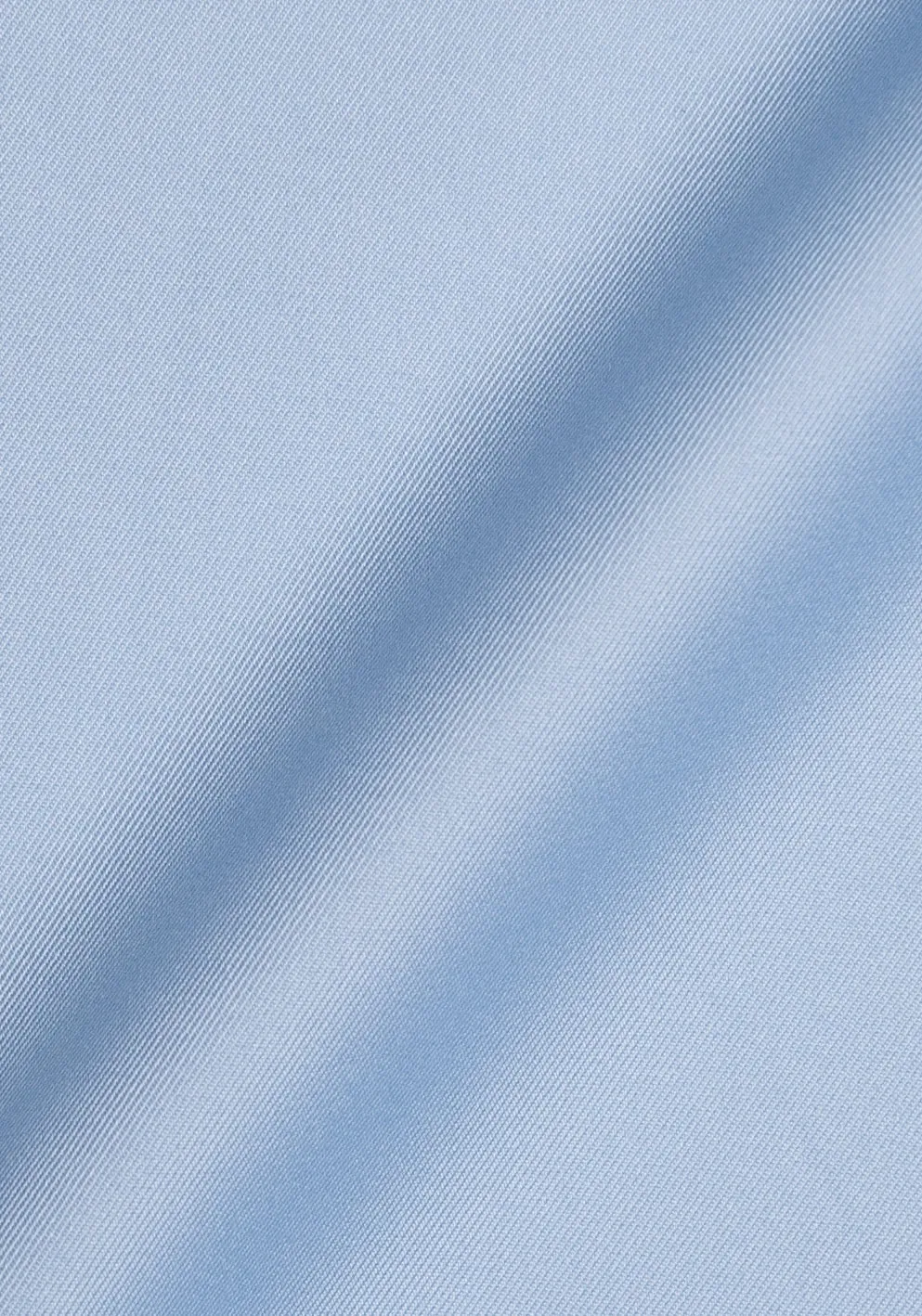 Sky Blue Twill Pima Cotton Shirt - Cutaway Classic Collar sold by Brisk Shirts product image thumbnail 4