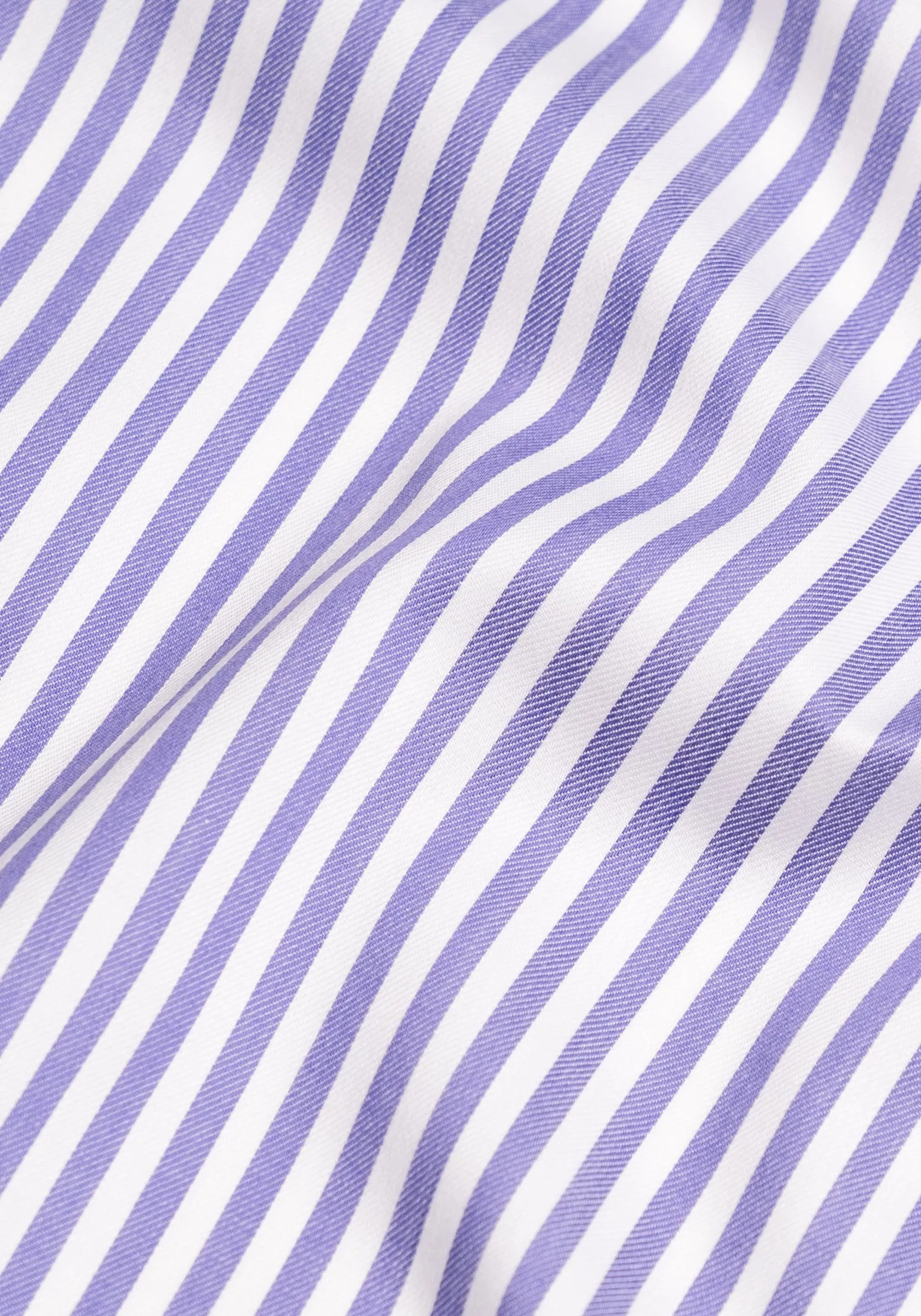 Purple Bengal Twill Stripes Pima Cotton - Wrinkle Resistant sold by Brisk Shirts product image thumbnail 2