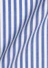 Navy Blue Bengal Twill Stripes Pima Cotton - Wrinkle Resistant sold by Brisk Shirts