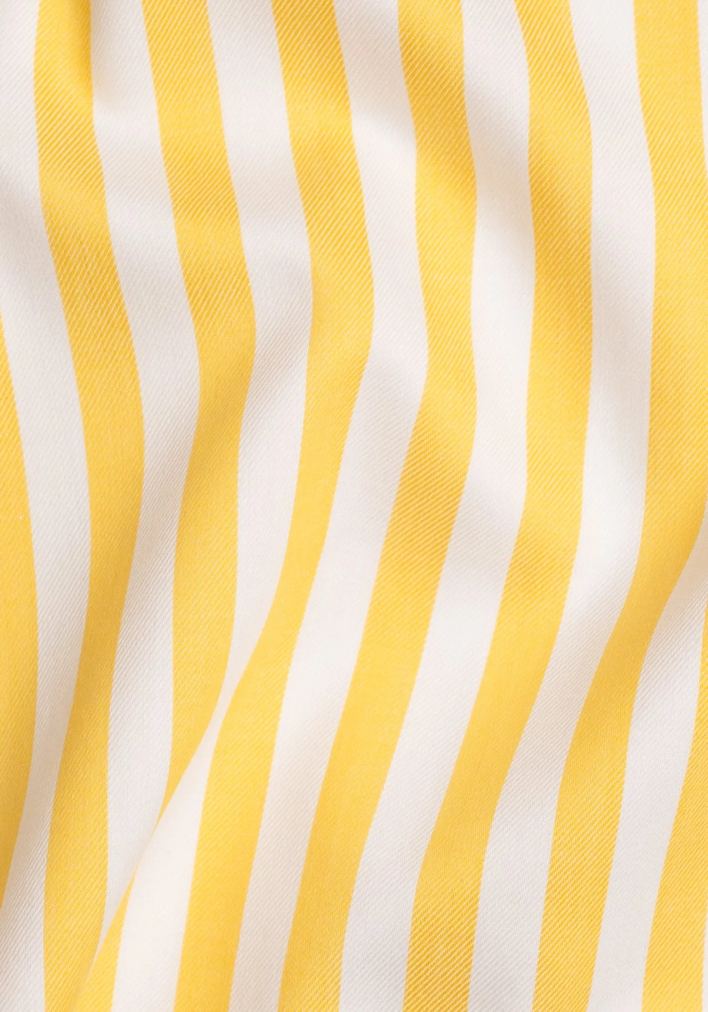 Yellow Bold Twill Stripes Pima Cotton - Wrinkle Resistant sold by Brisk Shirts product image thumbnail 3