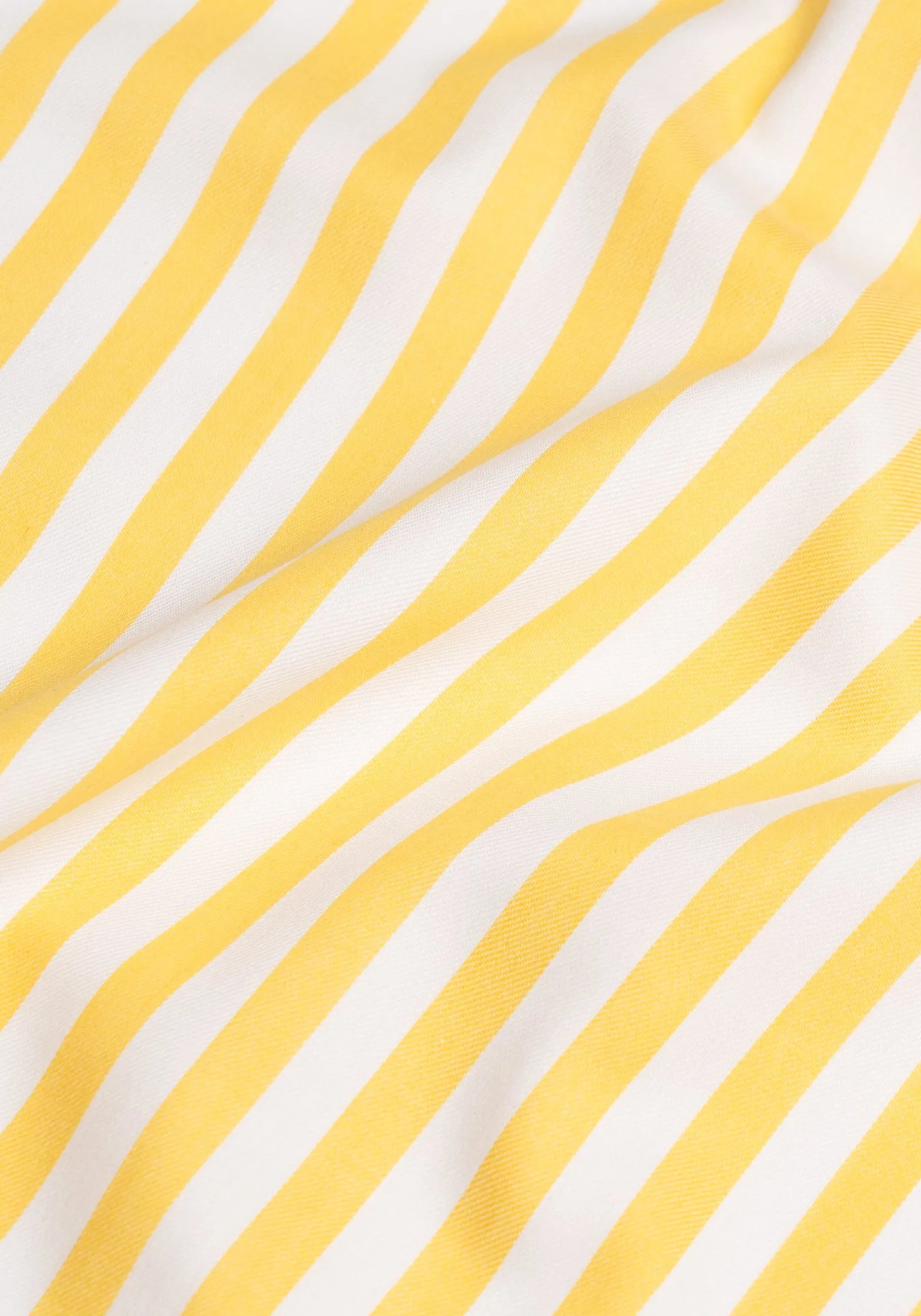 Yellow Bold Twill Stripes Pima Cotton - Wrinkle Resistant sold by Brisk Shirts product image thumbnail 2