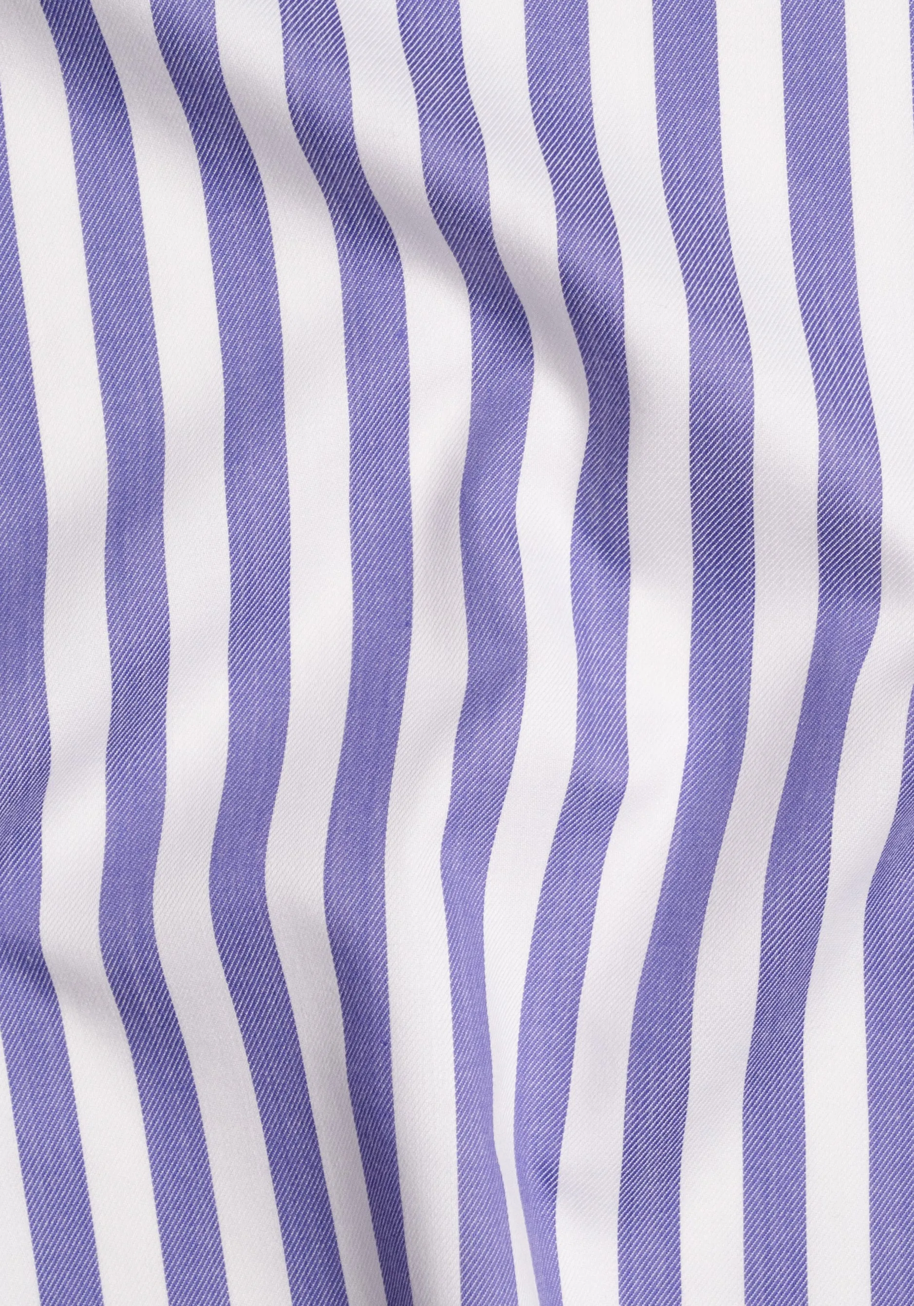 Purple Bold Twill Stripes Pima Cotton- Wrinkle Resistant sold by Brisk Shirts product image thumbnail 3