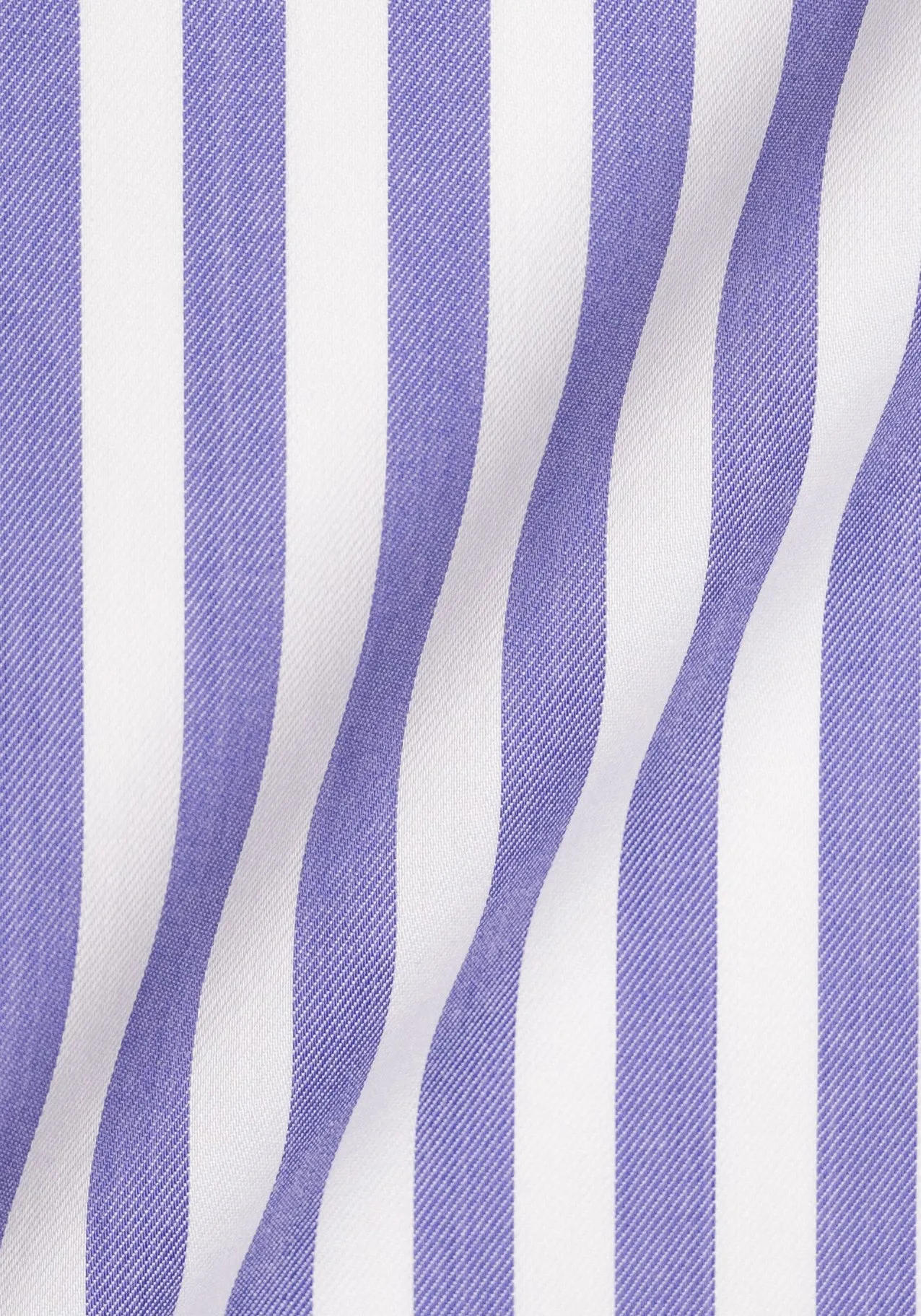 Purple Bold Twill Stripes Pima Cotton- Wrinkle Resistant sold by Brisk Shirts