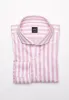 Pink Bold Twill Stripes Pima Cotton Shirt sold by Brisk Shirts