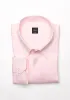Pink Twill Pima Cotton Shirt - Button Down Collar sold by Brisk Shirts
