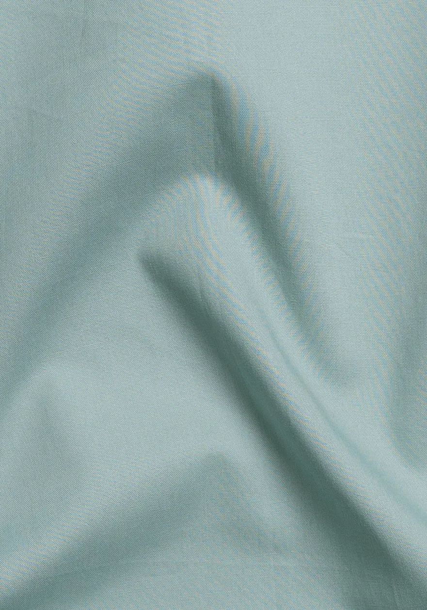 Fine Sea Green Poplin Cotton sold by Brisk Shirts product image thumbnail 3