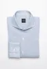 Light Blue Cotton-Linen Shirt sold by Brisk Shirts