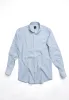 Light Blue Cotton-Linen Shirt sold by Brisk Shirts