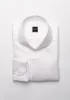 Fine White Glossy Stripes Shirt - Easy Care sold by Brisk Shirts