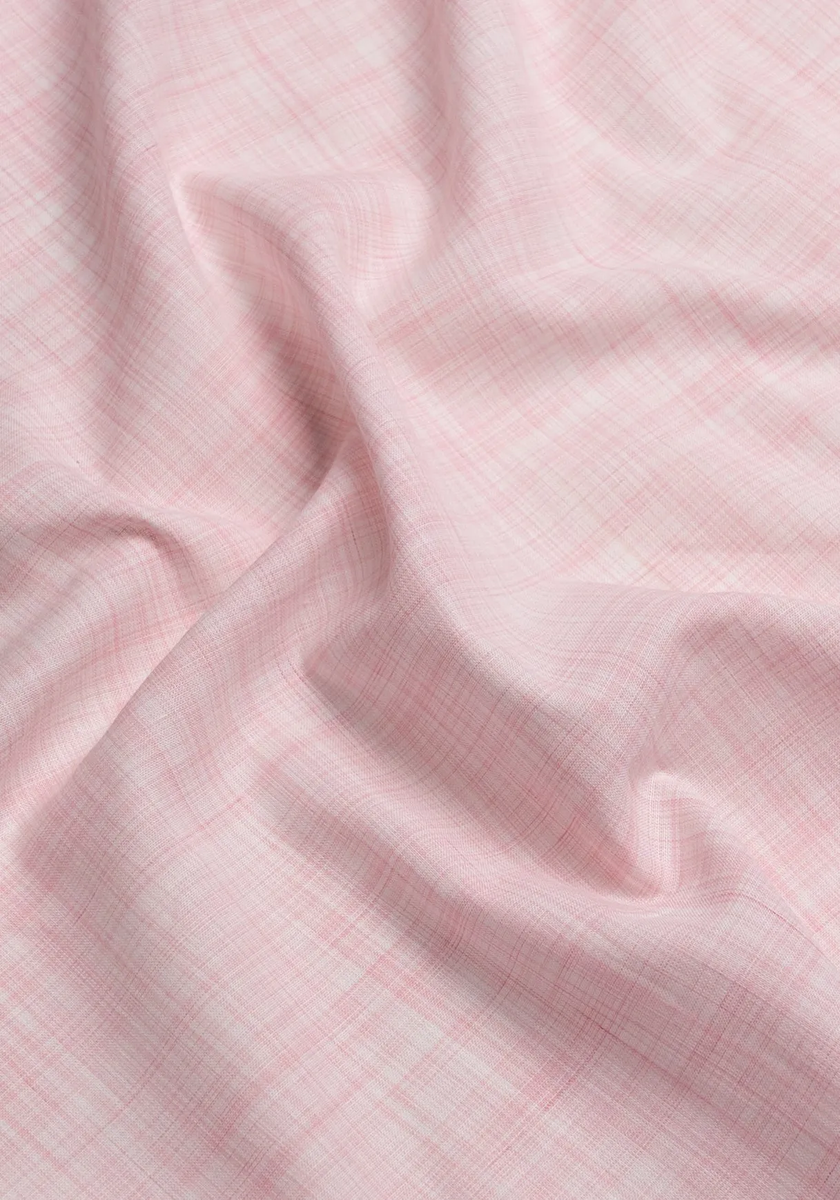 Soft Slubby Pink Cotton Linen sold by Brisk Shirts product image thumbnail 3