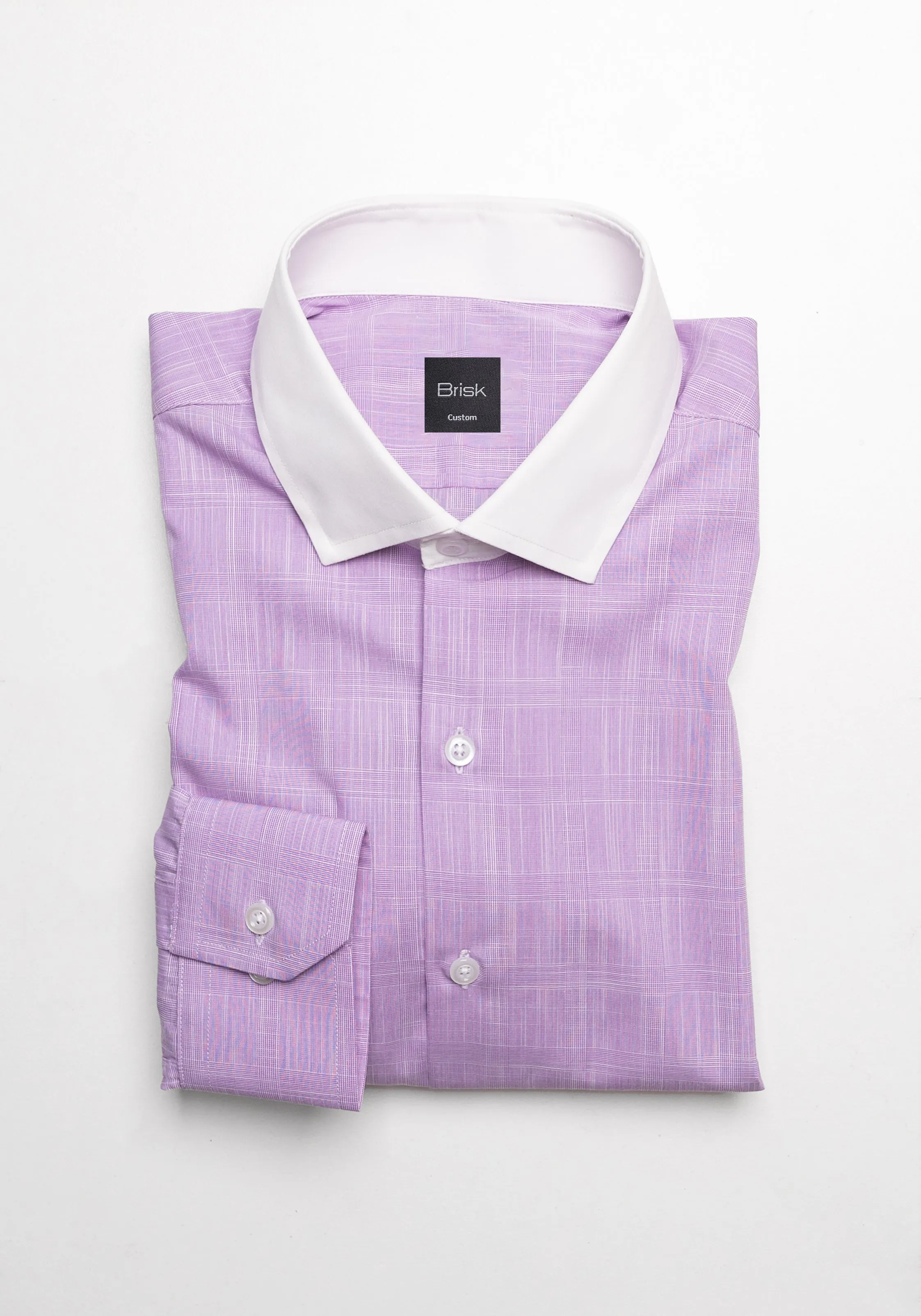 Purple Graphical Dobby Shirt sold by Brisk Shirts