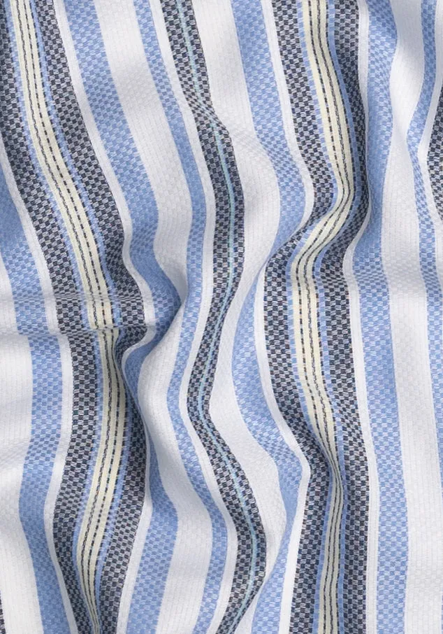 Soft Multi Color Dobby Stripes sold by Brisk Shirts product image thumbnail 2