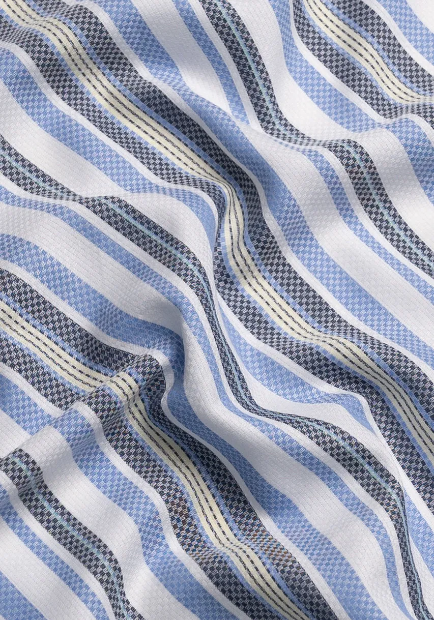 Soft Multi Color Dobby Stripes sold by Brisk Shirts product image thumbnail 3