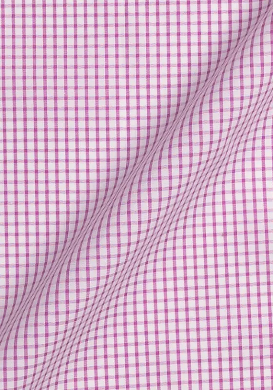 Fine Magenta Boxes - Wrinkle Resistant sold by Brisk Shirts