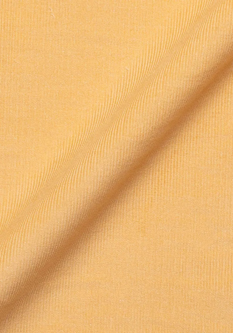 Yellow Soft Corduroy Shirt sold by Brisk Shirts product image thumbnail 4