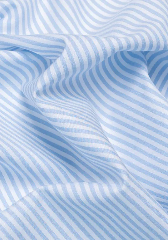 Ice Blue Narrow Stripes sold by Brisk Shirts product image thumbnail 3