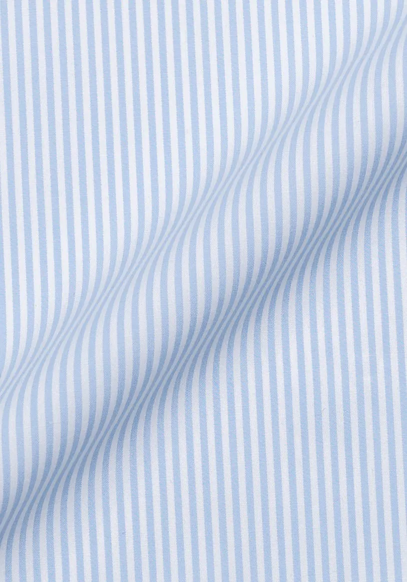 Ice Blue Narrow Stripes sold by Brisk Shirts