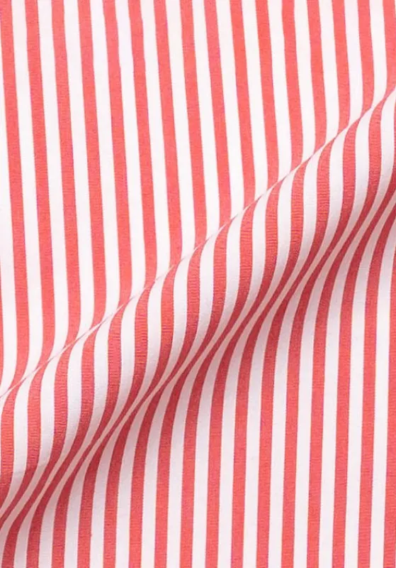 Red Stretch Stripes sold by Brisk Shirts