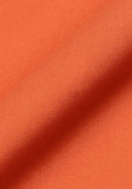 60's Super Fine Tangerine Poplin-Wrinkle Resistant made by Brisk Shirts