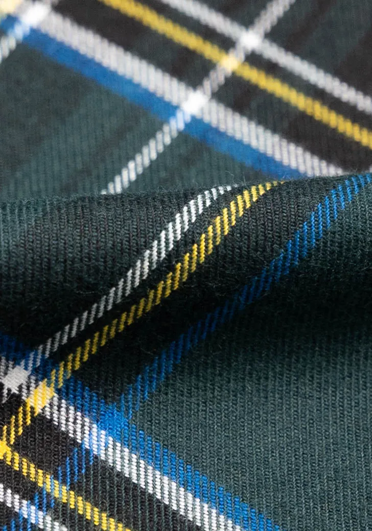 Bottle Green Plaid Flannel sold by Brisk Shirts product image thumbnail 2