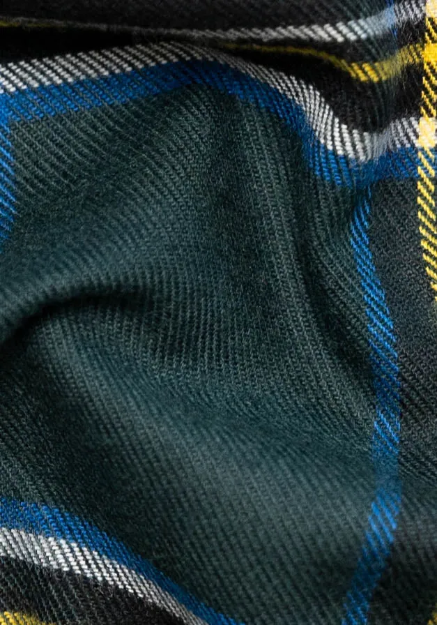 Bottle Green Plaid Flannel sold by Brisk Shirts product image thumbnail 3