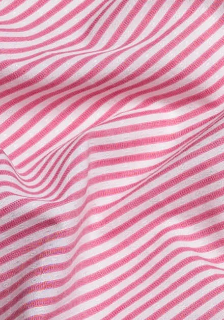 Dark Pink Dobby Stripes - Wrinkle Resistant sold by Brisk Shirts product image thumbnail 3