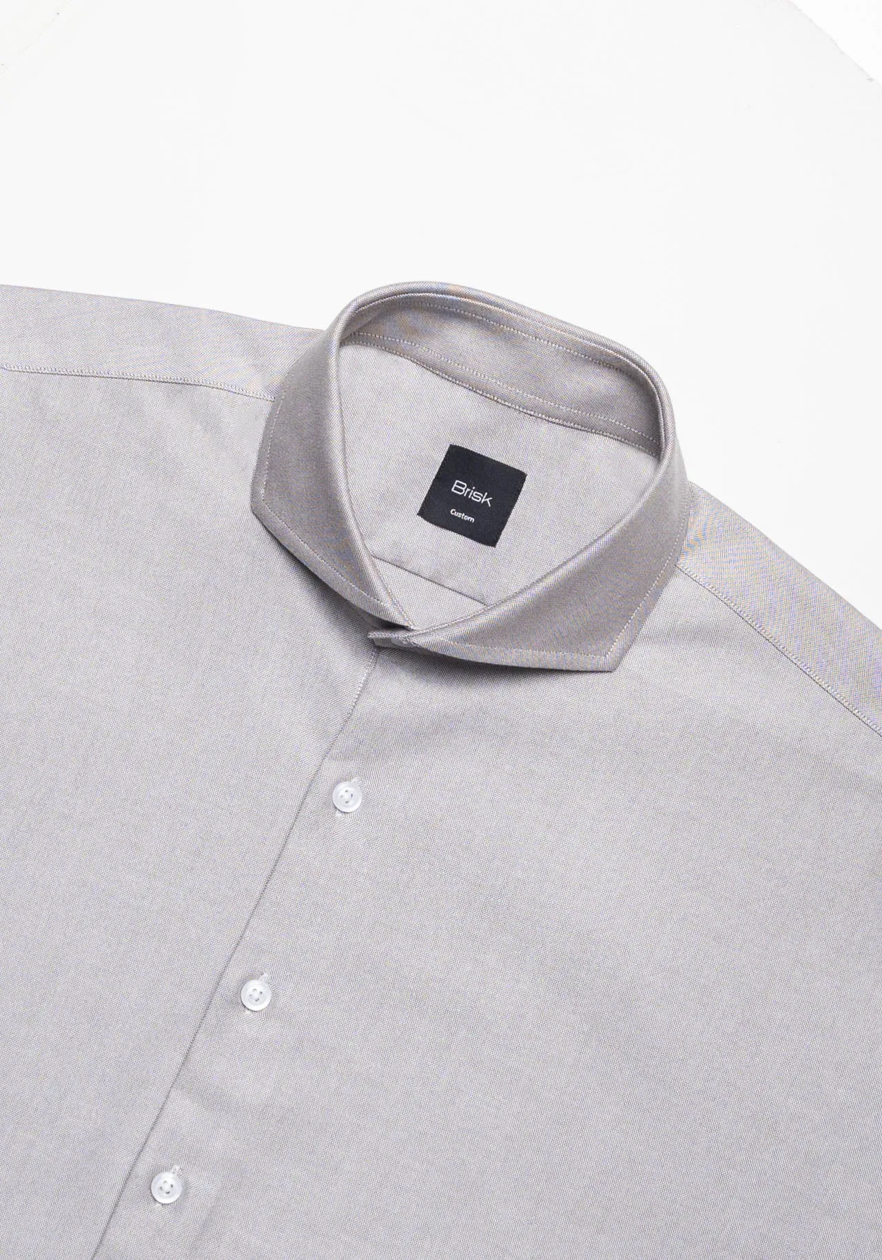 Tan Oxford Shirt sold by Brisk Shirts product image thumbnail 3