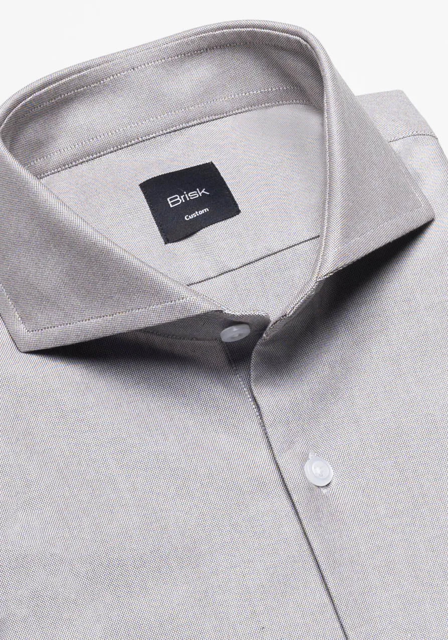 Tan Oxford Shirt sold by Brisk Shirts product image thumbnail 2