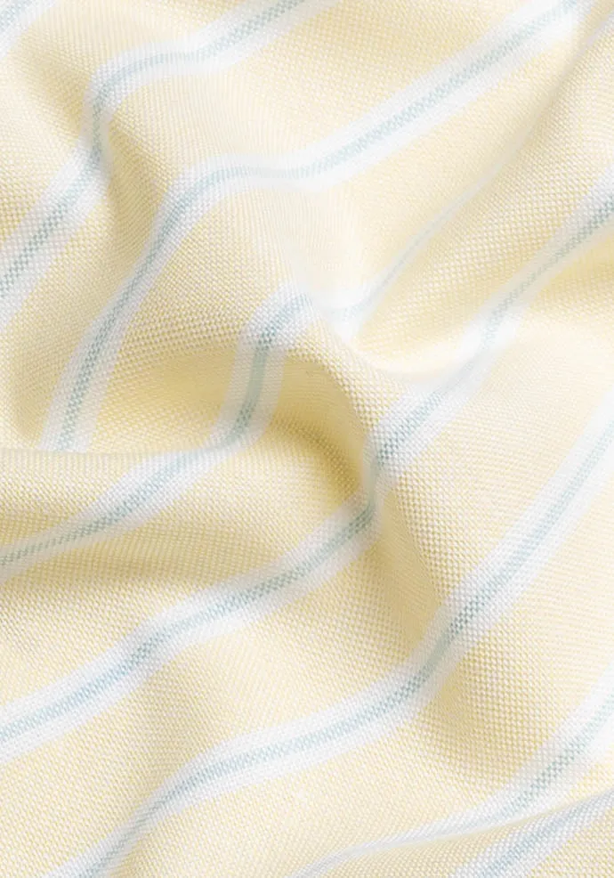 Crisp Yellow Oxford Stripes sold by Brisk Shirts product image thumbnail 2