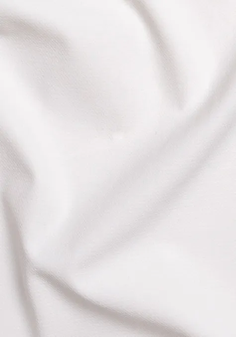 Water-Repellent Pearl White Structured - Four Way Performance Stretch - Wrinkle-Free Unused Sample sold by Brisk Shirts product image thumbnail 3