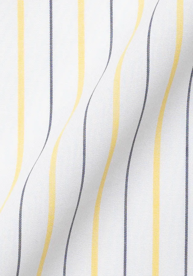 Soft Yellow Stripes Lightweight - Wrinkle Resistant sold by Brisk Shirts