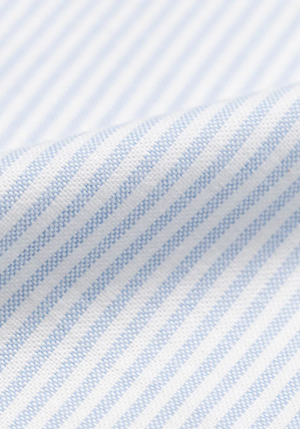 Soft Blue Oxford Stripes Unused Sample sold by Brisk Shirts product image thumbnail 2
