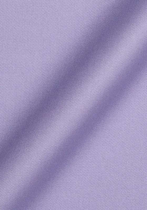 Purple Twill Pima Cotton - Wrinkle Resistant Unused Sample made by Brisk Shirts