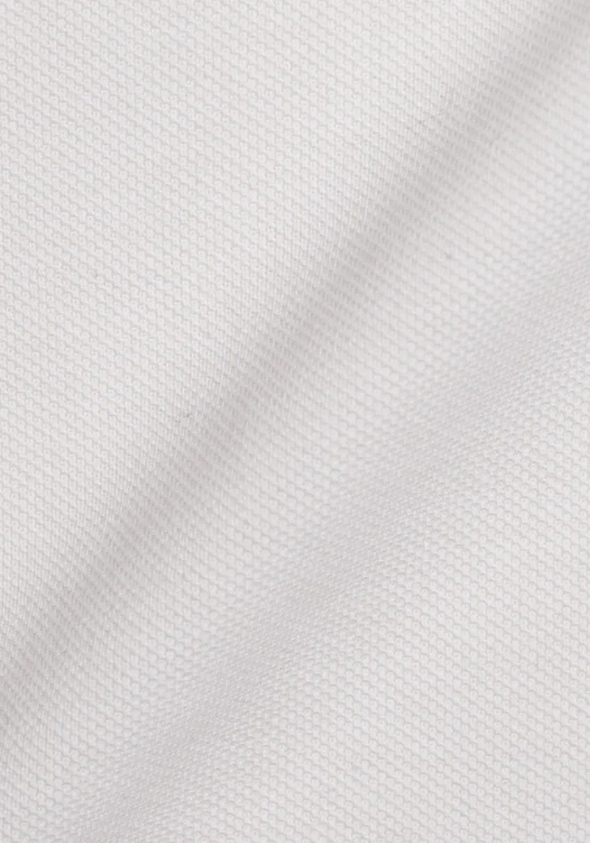 White Feather Soft Piqué Shirt Unused Sample sold by Brisk Shirts