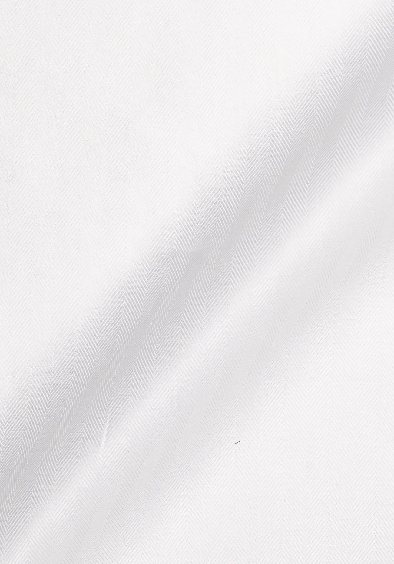 Egyptian Pearl White Herringbone - Easy Care Unused Sample sold by Brisk Shirts