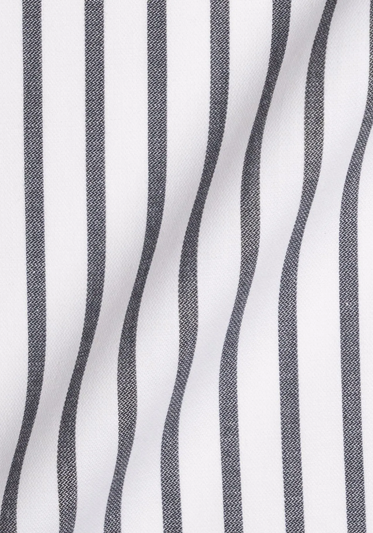 Black Wide Stripes Shirt - Cutaway Extreme Collar sold by Brisk Shirts product image thumbnail 5