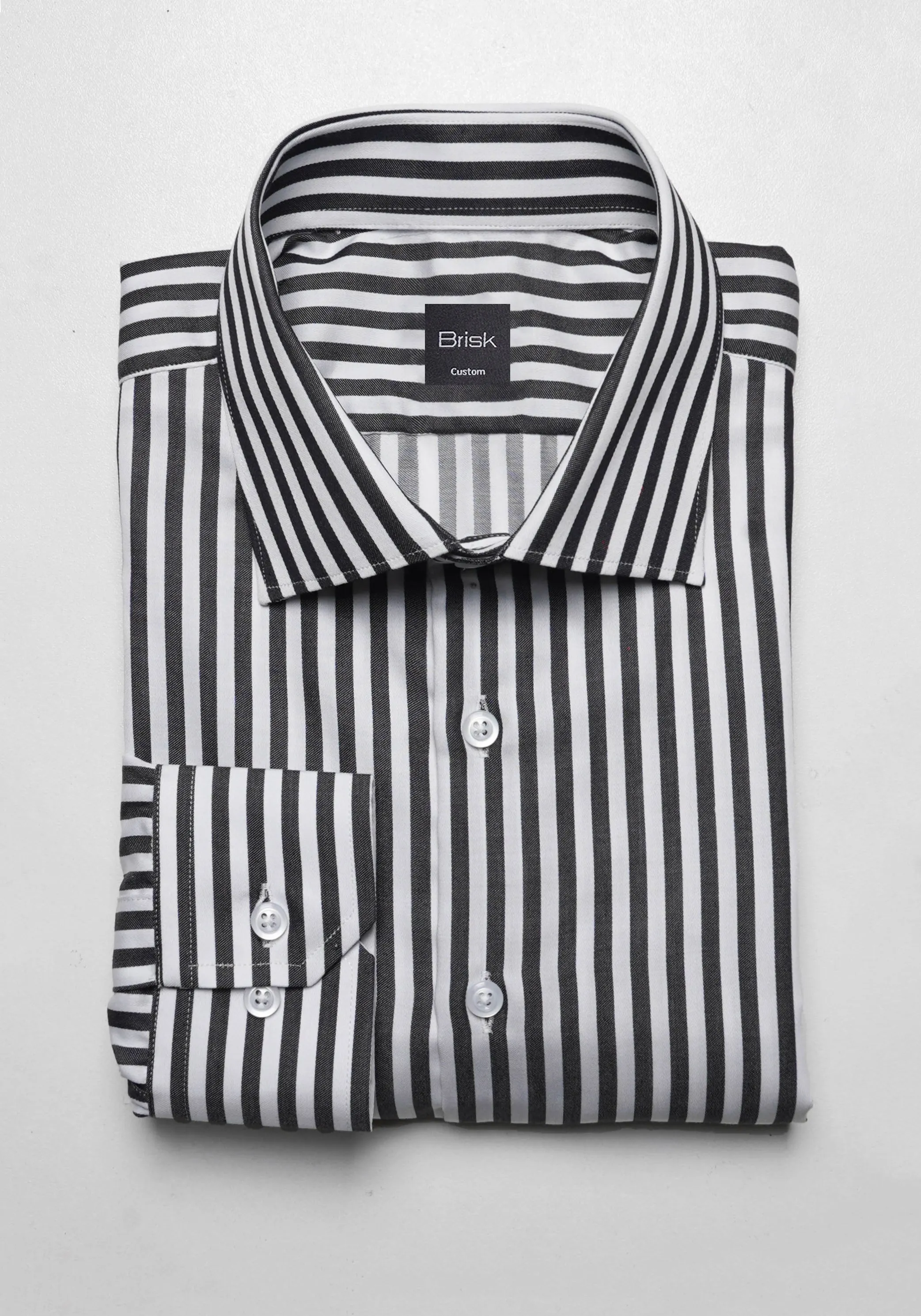 Black Bengal Stripes Shirt - Wrinkle Free sold by Brisk Shirts
