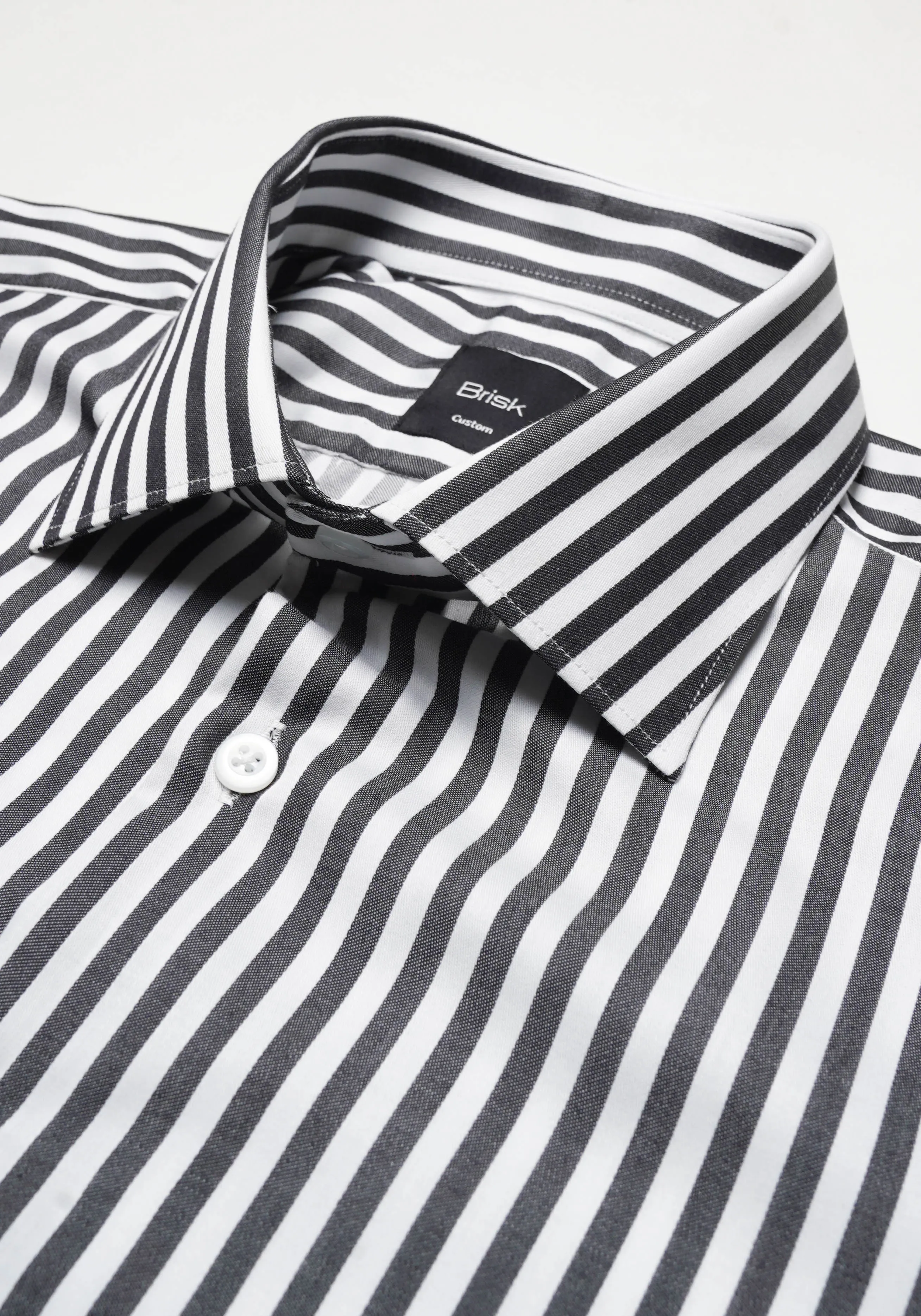 Black Bengal Stripes Shirt - Wrinkle Free sold by Brisk Shirts product image thumbnail 3