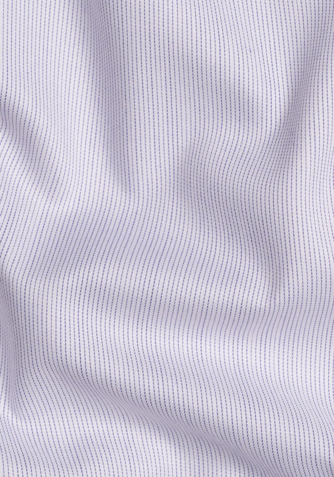 Soft Lilac Pinstripes Pima Cotton - Wrinkle Resistant Unused Sample sold by Brisk Shirts product image thumbnail 3