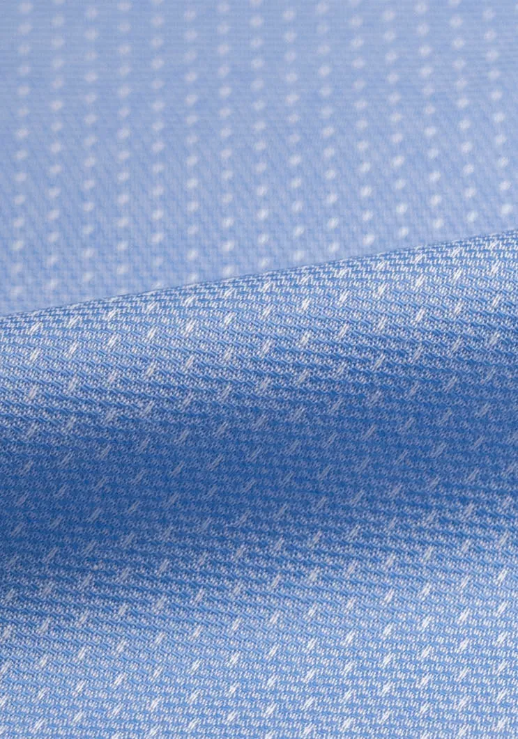 Fine Sky Blue Dobby Unused Sample sold by Brisk Shirts product image thumbnail 2