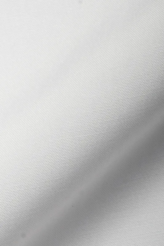 White Bamboo-Poly Wrinkle-Free Stretch made by Brisk Shirts