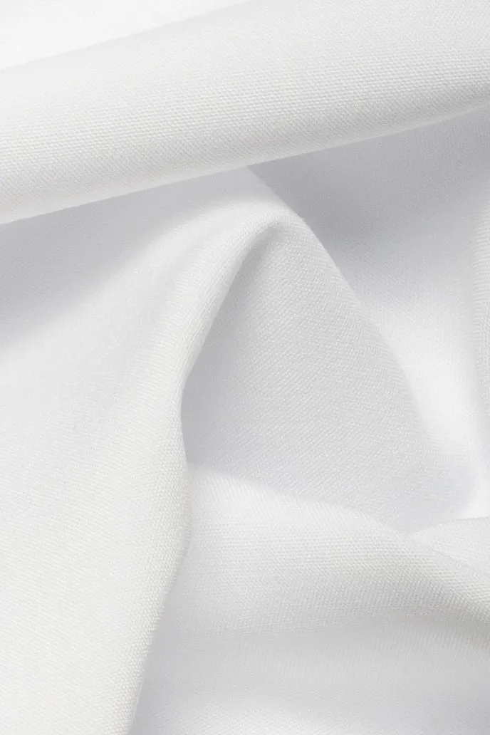 White Bamboo-Poly Wrinkle-Free Stretch Shirt sold by Brisk Shirts product image thumbnail 4
