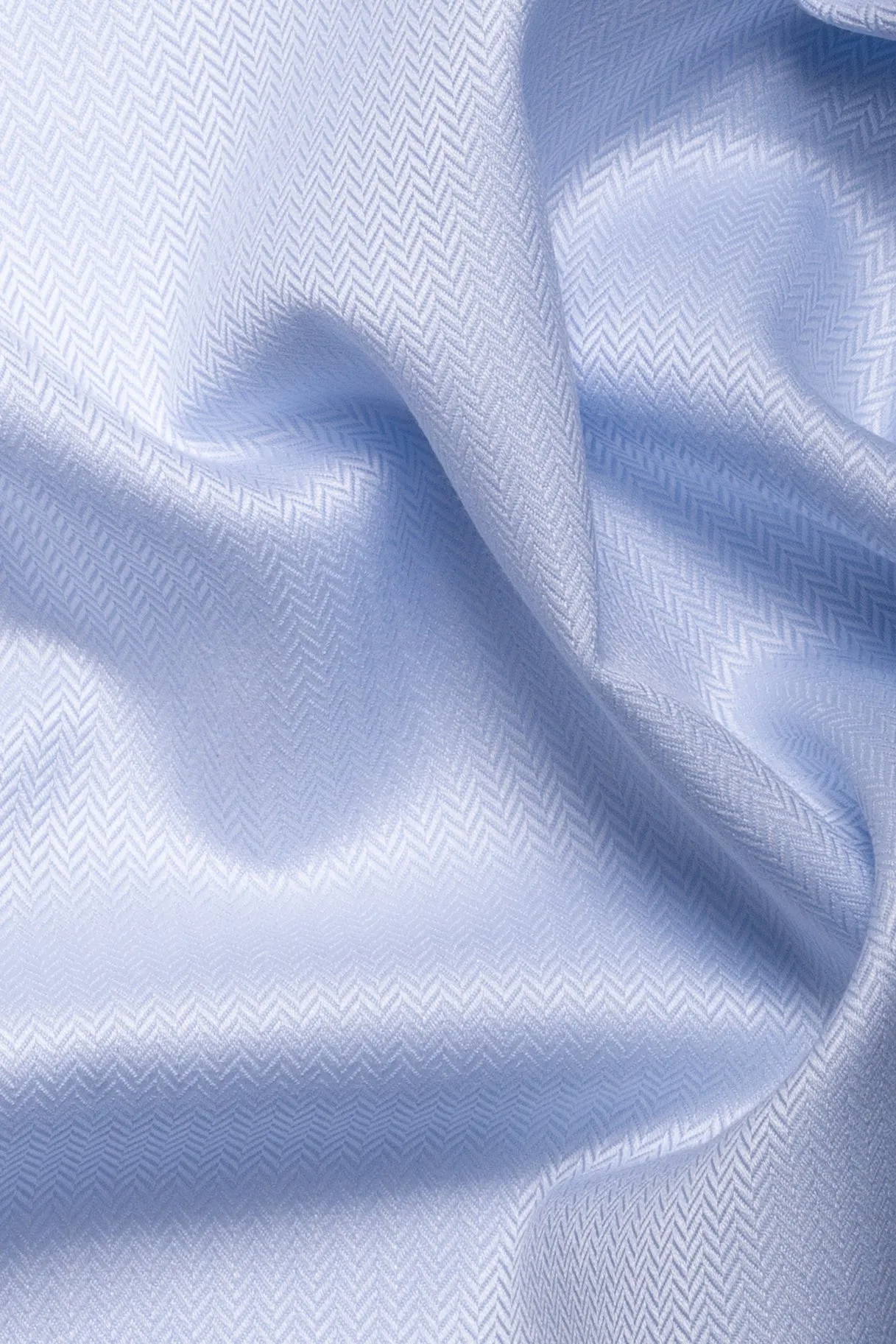 Sky Blue Sleek Herringbone Wrinkle-Free sold by Brisk Shirts product image thumbnail 2