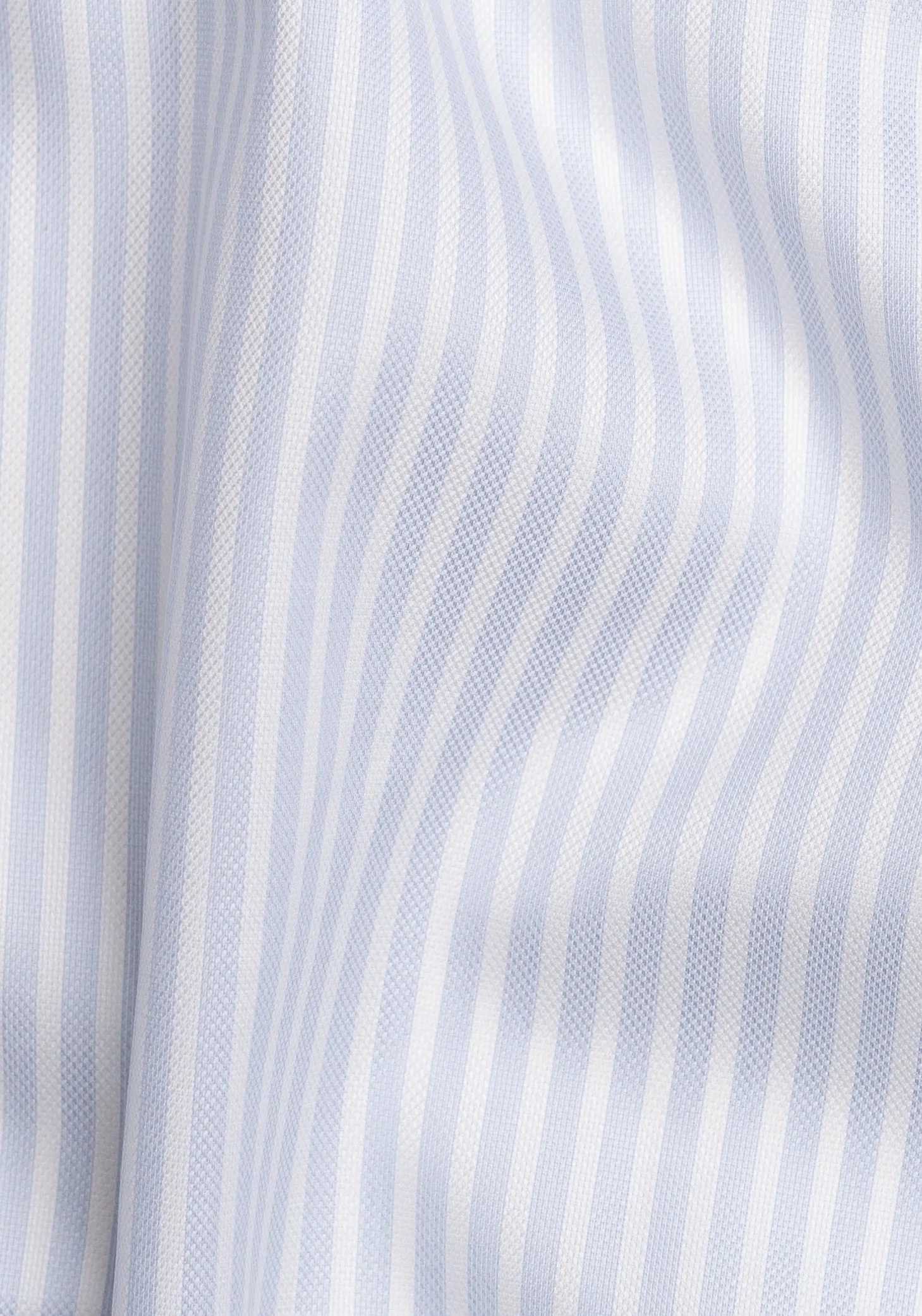 Egyptian Pastel Blue Royal Oxford Stripes sold by Brisk Shirts product image thumbnail 3