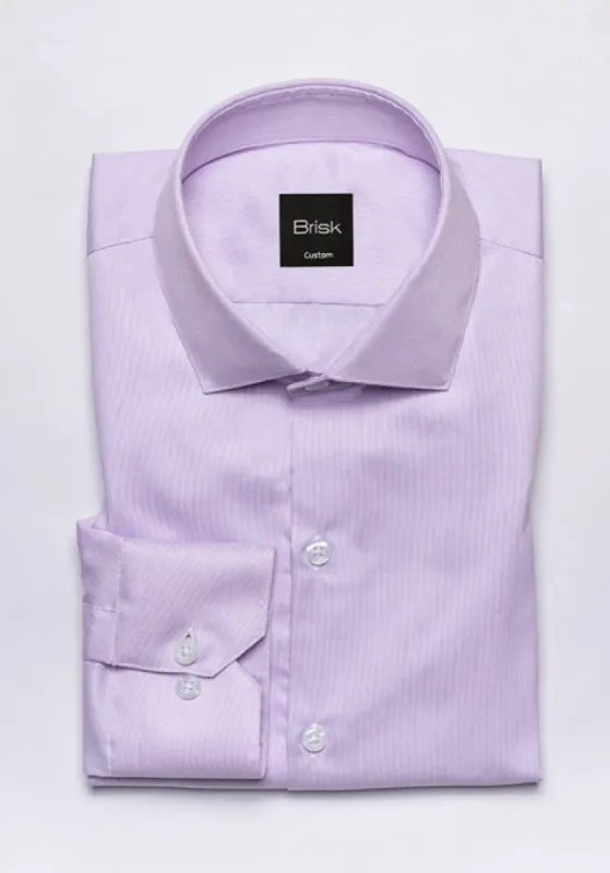 EGYPTIAN LILAC MINI STRUCTURED SHIRT sold by Brisk Shirts