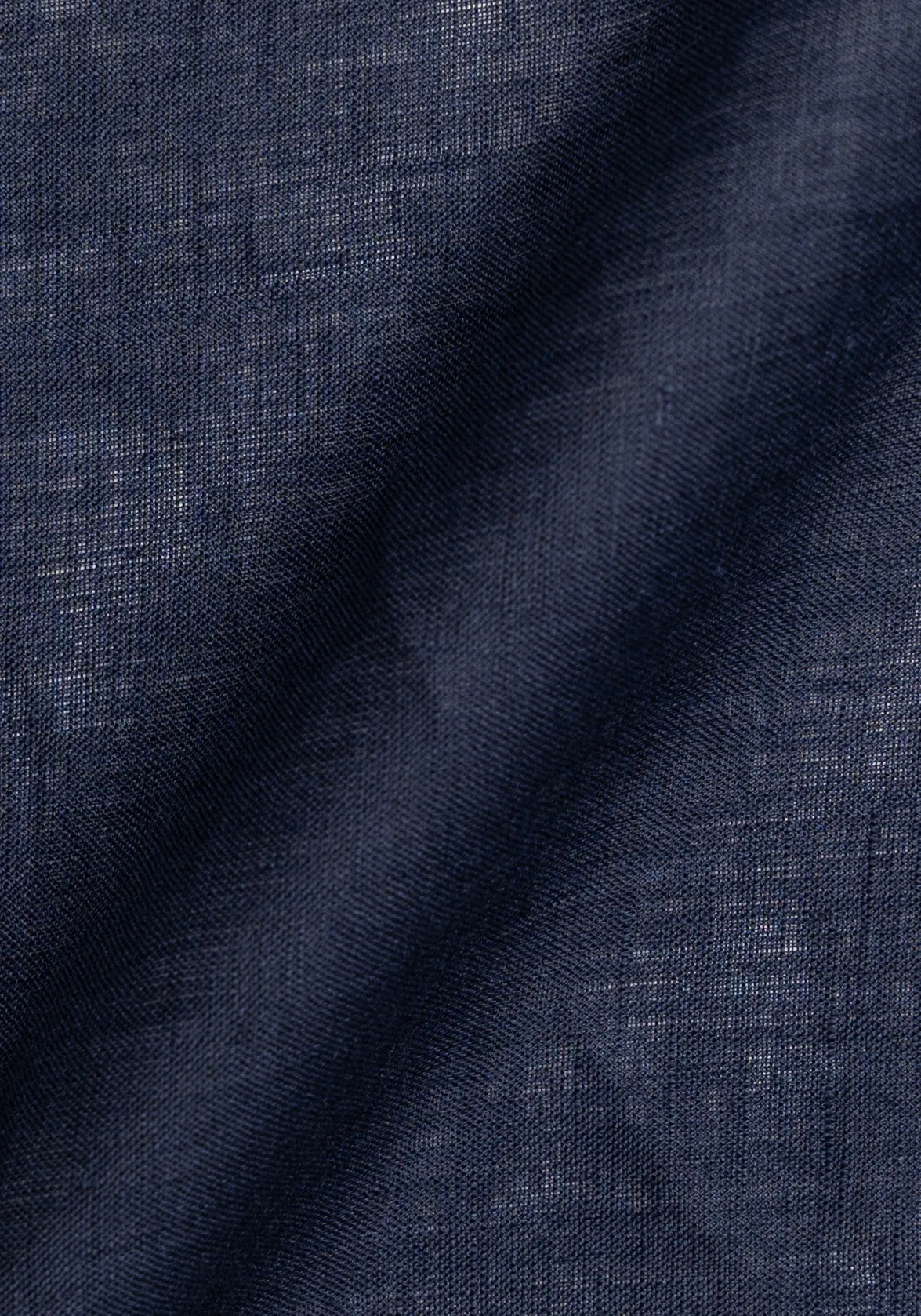 Navy Irish Linen sold by Brisk Shirts