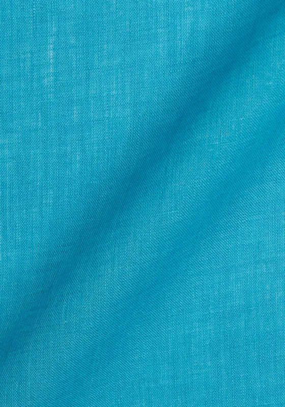 Turquoise Italian Linen sold by Brisk Shirts