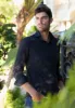 Black Feather Soft Piqué Full Sleeve Polo Shirt sold by Brisk Shirts