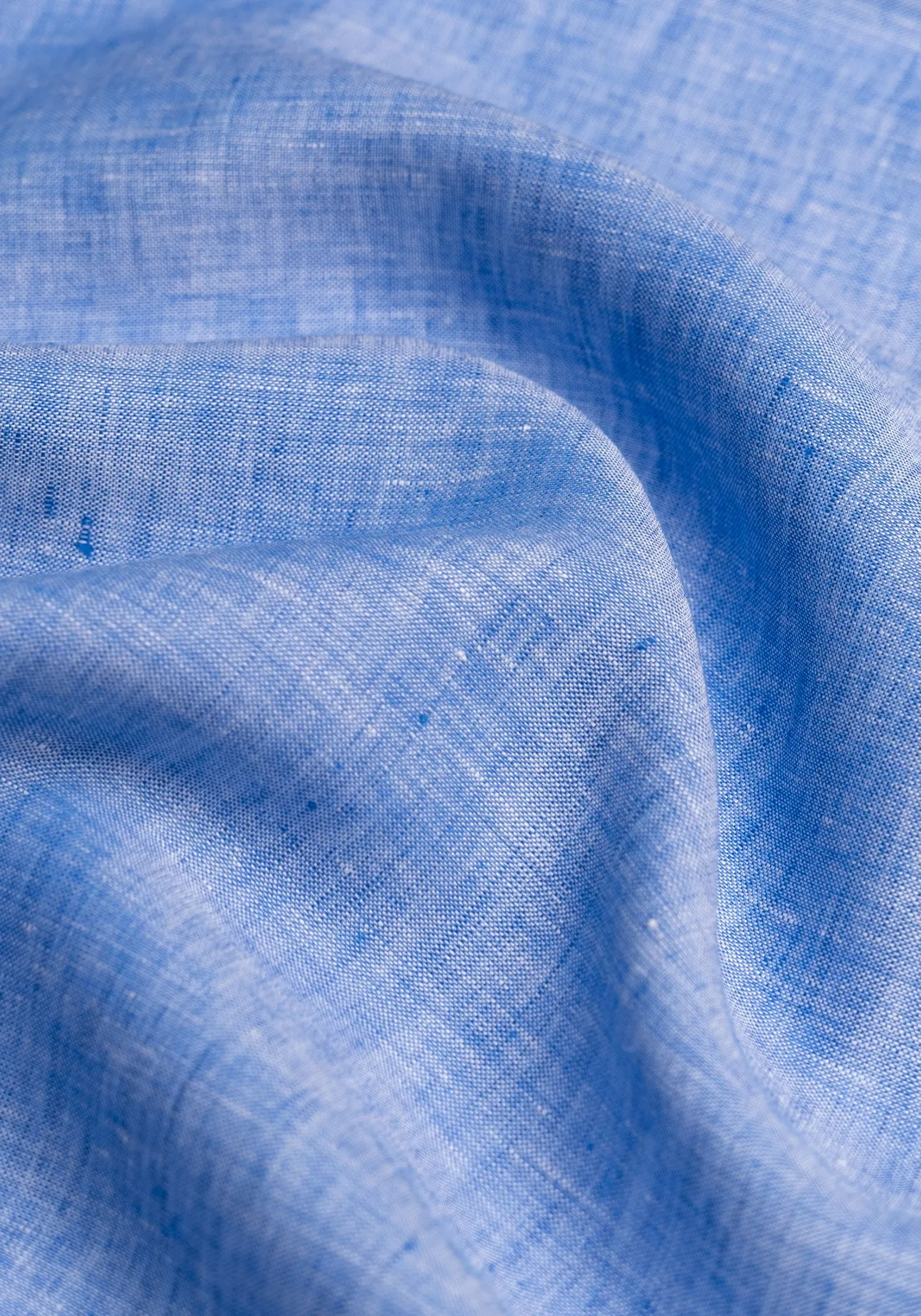 Italian Blue Linen sold by Brisk Shirts product image thumbnail 2