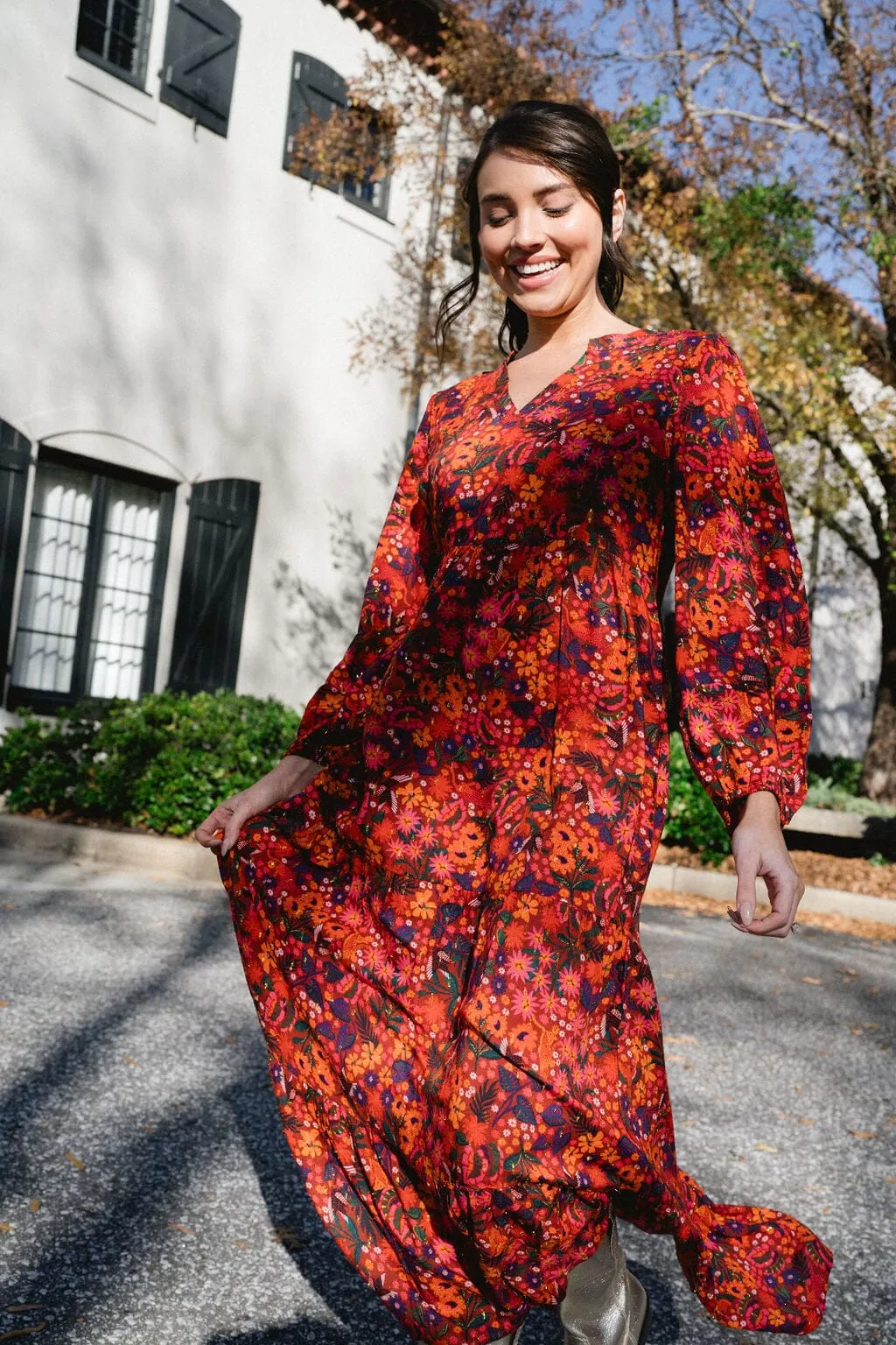 Jenny Maxi Dress - Floral - final sale - final sale sold by Briton Court